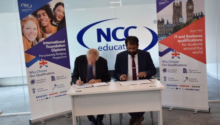 A memorandum understanding (MoU) has been signed between the Inter Board Coordination Commission (IBCC) and NCC Education UK in Manchester, UK on August 7, 2024. — NCCEDU website/file