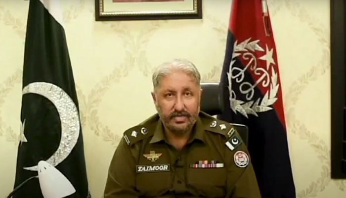 Chief Traffic Officer (CTO) Taimur Khan speaks in his video message. — Screengrab via Youtube/@UniqueForces