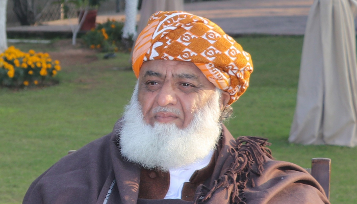 Jamiat Ulema-e-Islam-Fazl (JUIF) chief Maulana Fazlur Rehman image released on December 26, 2023. —Facebook/@MoulanaOfficial