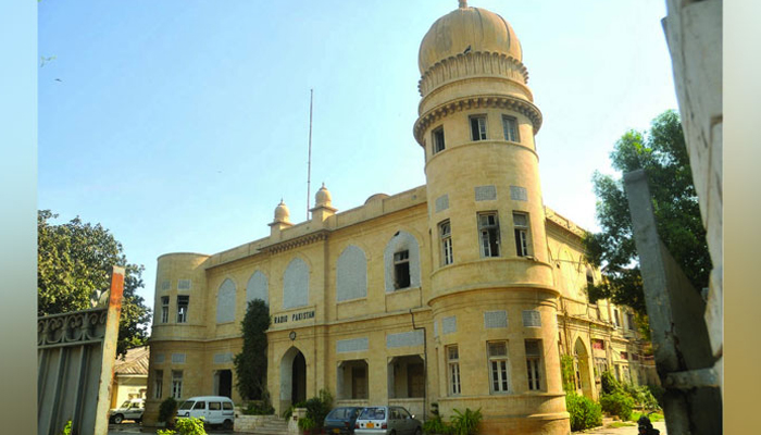 Radio Pakistan’s historical building located on MA Jinnah Road. — Heritage of Sindh Website/File