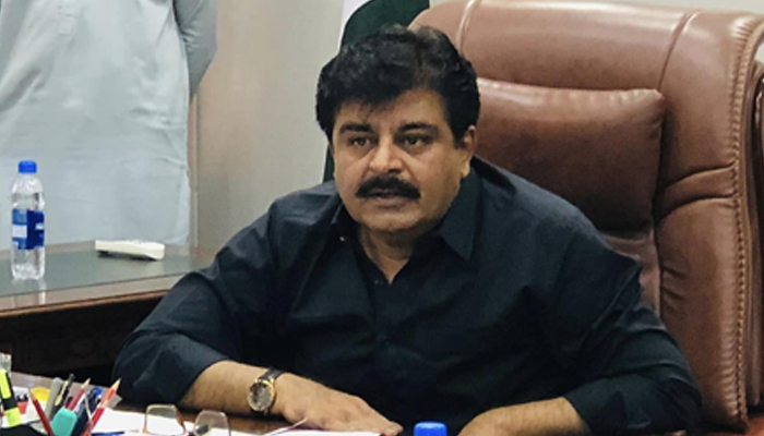 Education Minister of Sindh Syed Sardar Shah seen in this image August 13, 2024. — Facebook/@sardarshah.offical