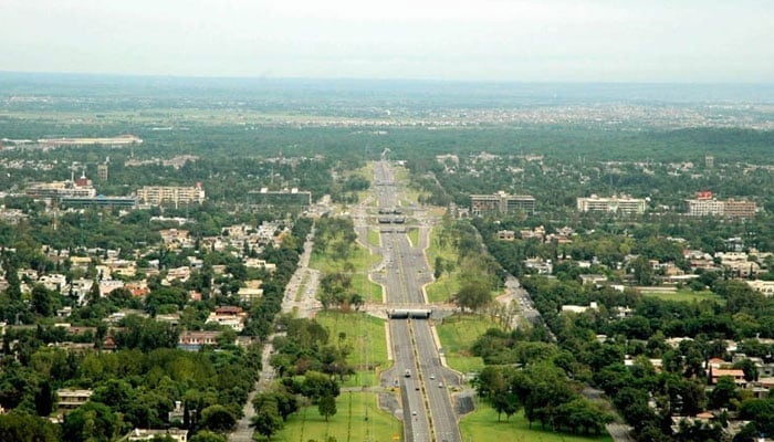 A general view of a main street in Islamabad. — CDA website/File