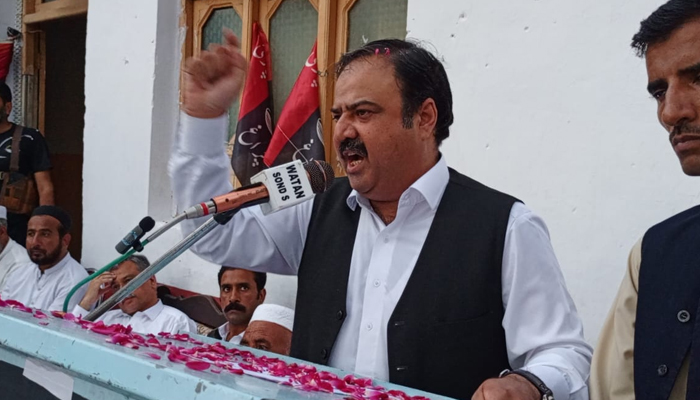 Qaumi Watan Party (QWP) provincial Chairman Sikandar Hayat Khan Sherpao image released on July 25, 2024. — Facebook/@QWPPK