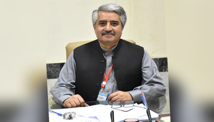 District Health Officer Mardan Dr Javed Iqbal seen in this image. — MMCKP website/file