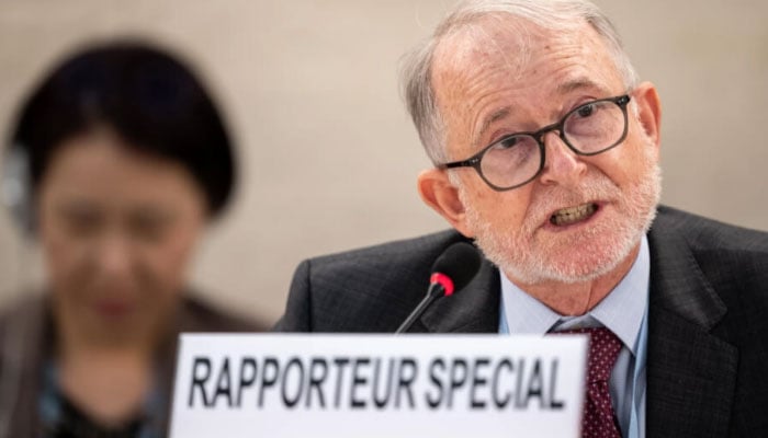 United Nations´ special rapporteur on human rights in Afghanistan, Richard Bennett. — AFP/File