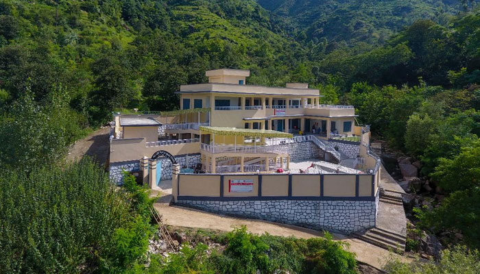 A photograph of the newly-constructed Government Girls Model School in Karira Jambil area in Swat. — Photo by author