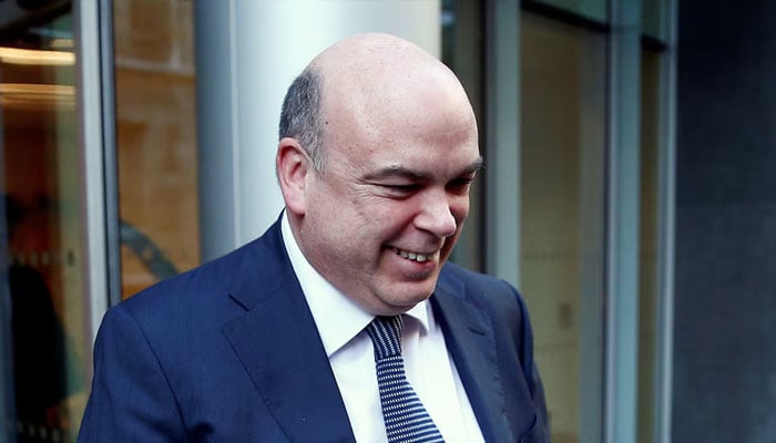 British entrepreneur Mike Lynch leaves the High Court in London, Britain March 25, 2019. — Reuters