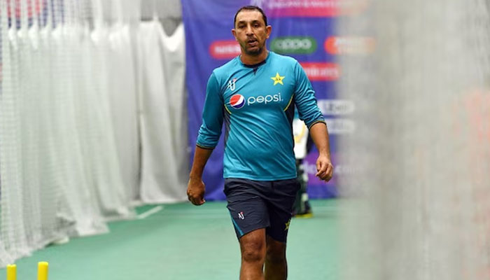 National teams bowling coach Azhar Mahmood seen in this undated photo. — AFP/File