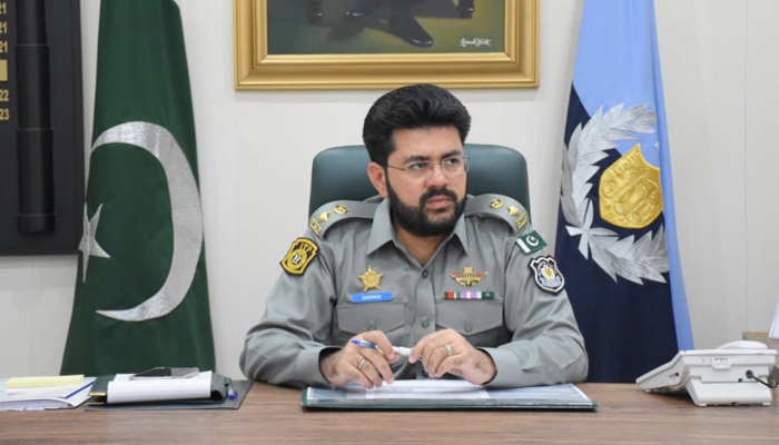 Chief Traffic Officer (CTO) Islamabad Muhammad Sarfraz Virk seen in this image released on August 24, 2024. — X/@ia_rajpoot