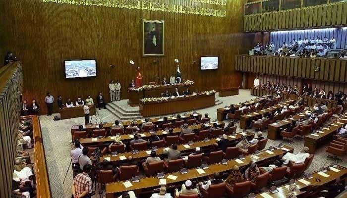 A general inside view of the Senate building in Islamabad. — State media/File