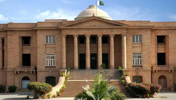 The Sindh High Court building in Karachi. — Facebook/@sindhhighcourt.gov.pk/file