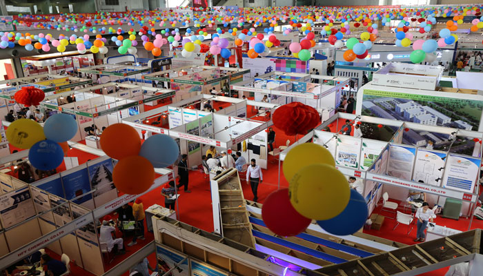 A view of the 9th Colour and Chemicals Expo 2024 on August 25, 2024. — Facebook/Pakistan Expo Centres