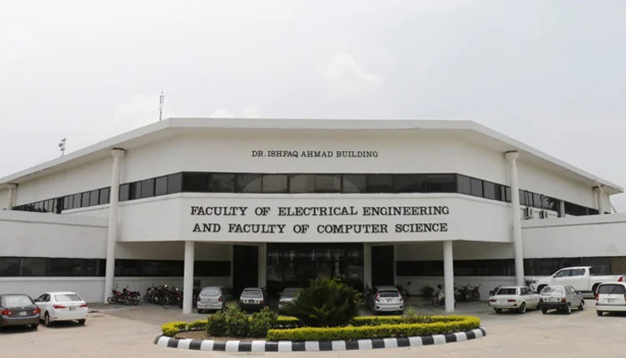 Ghulam Ishaq Khan Institute of Engineering Sciences and Technology building. — GIKI EDU website/File