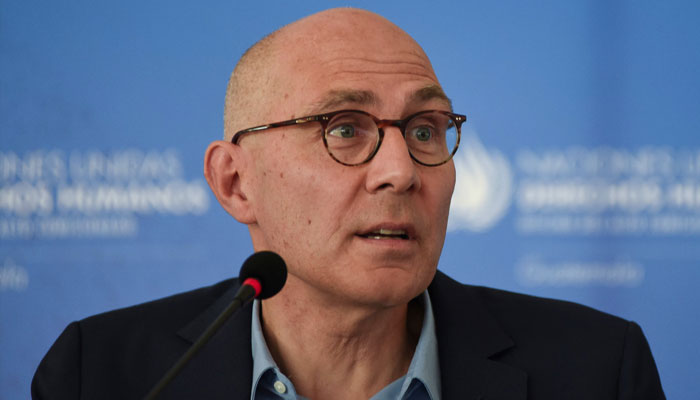 United Nations High Commissioner for Human Rights Volker Turk holds a press conference in Guatemala City, Guatemala July 19, 2024. — Reuters