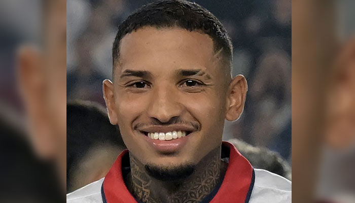 Nacional’s defender Juan Manuel Izquierdo (late) poses for the team photo during the Copa Libertadores third round second leg football match between Uruguay’s Nacional and Bolivia’s Always Ready at the Gran Parque Central stadium in Montevideo, on March 14, 2024. — AFP