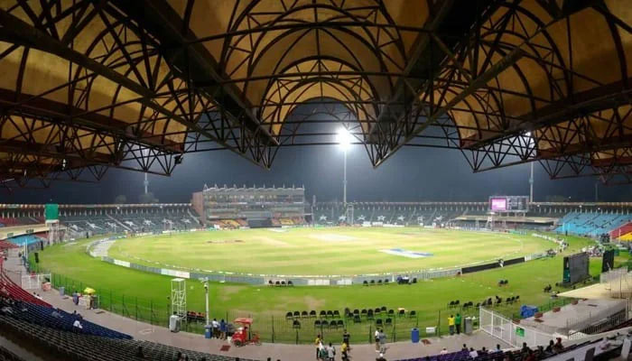 An undated image of Gaddafi Stadium in Lahore. — AFP/File