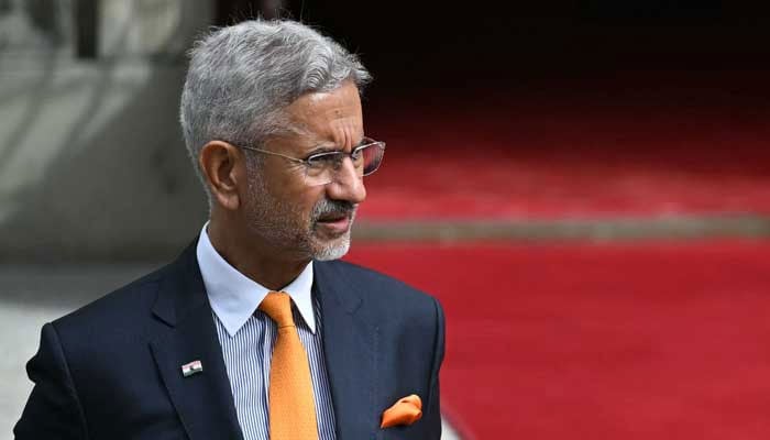 Indian Foreign Minister Subrahmanyam Jaishankar waits in front of the Polish Prime Minister’s Office in Warsaw, Poland on August 22, 2024 for the arrival of Indian Prime Minister Modi. — AFP