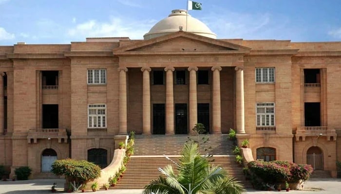 The Sindh High Court building in Karachi. — Facebook/sindhhighcourt.gov.pk/File