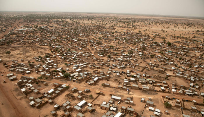 General view of the town of Barsalogho, Burkina Faso, on May 29th 2024. — AFP