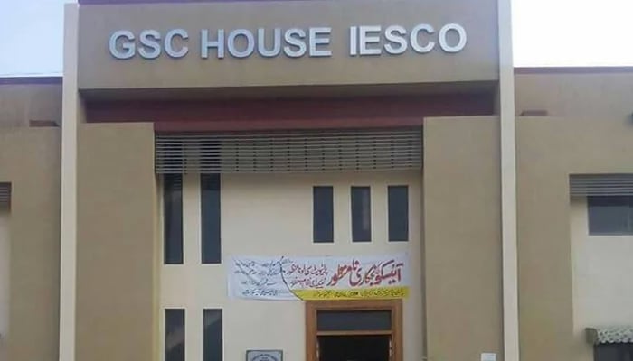 Islamabad Electric Supply Company (Iesco) office is seen in this image. — Facebook/GSC Wapda Hydro Electric Labour Union Iesco/File