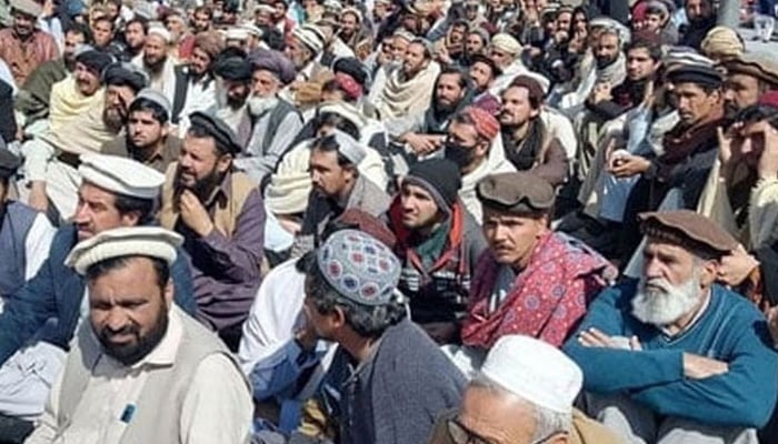 A representational image of protesters holding a street demonstration. — X/@NDM_Official/File