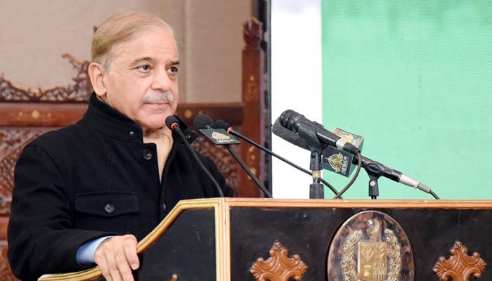 Prime Minister Shehbaz Sharif in Islamabad on April 3, 2024. —Facebook/Mian Shehbaz Sharif