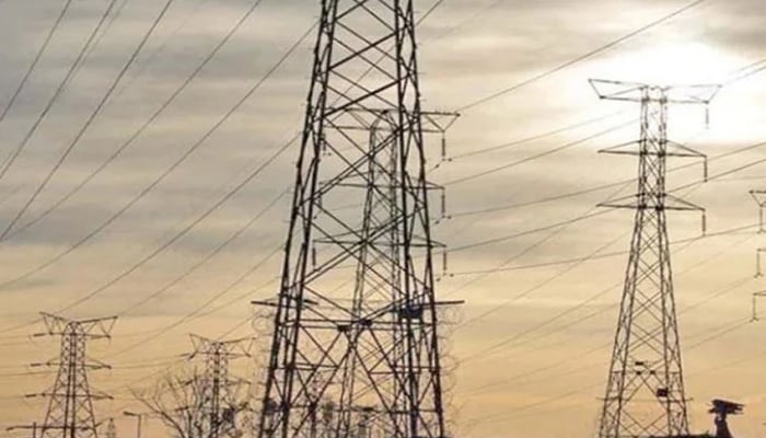 A representational image of a transmission tower, also known as an electricity pylon. — AFP/File