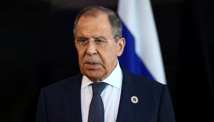 Russian Foreign Minister Sergei Lavrov speaks to the media on the sidelines of the ASEAN summit held in Phnom Penh, Cambodia, November 13, 2022. — Reuters