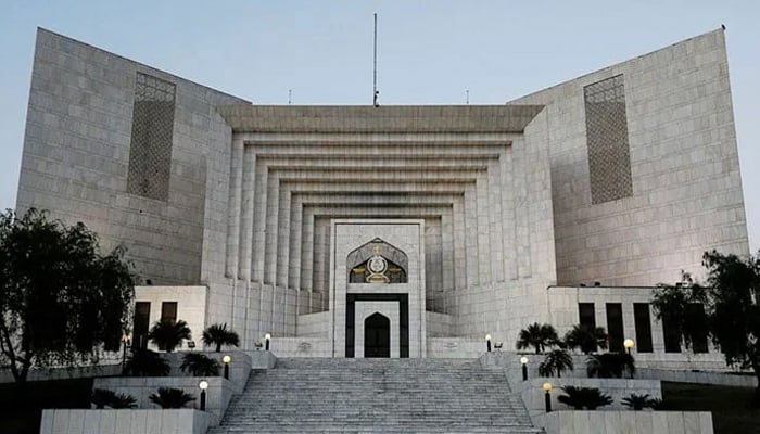 A general view of the Supreme Court building in Islamabad. — SC website/file