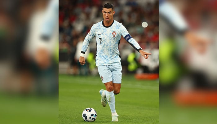 Portugals Cristiano Ronaldo in action during a Nations League match against Croatia on September 5, 2024. — Reuters