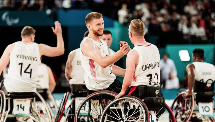 Great Britains Gregg Warburton (right) seen during the final.— AFP/file