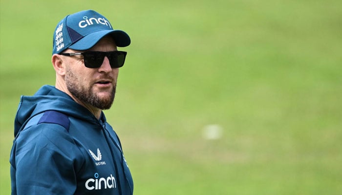 England Test coach Brendon McCullum.— AFP/file