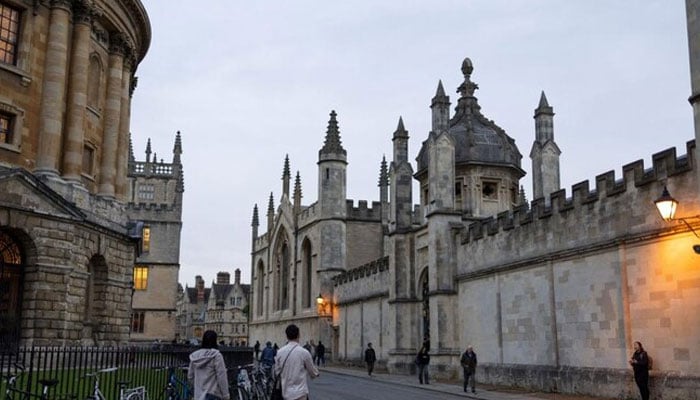 A representational image of a UK university. — AFP/file