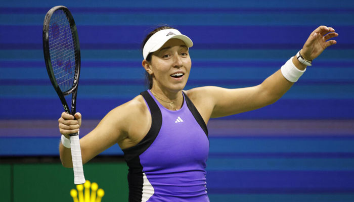 Jessica Pegula celebrates defeating Karolina Muchova. — AFP/file