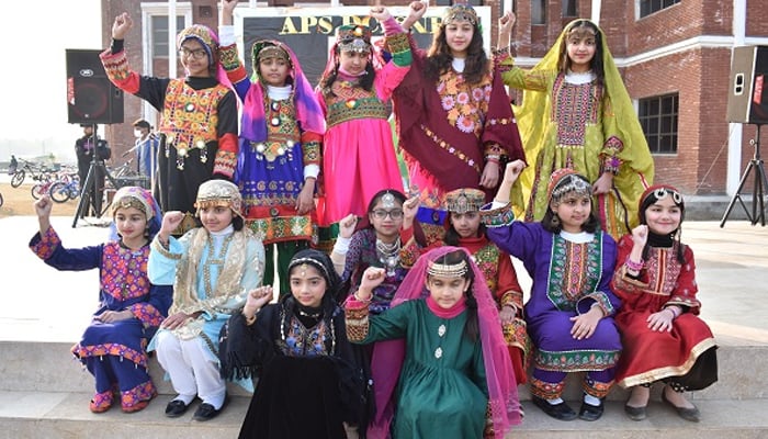 Representational image of Defense Day and children are paying tribute to Pakistan Army seen in this image. — apsdci website/File