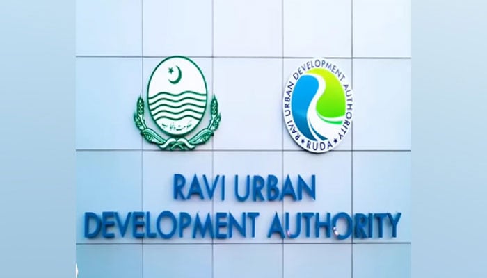 Ravi Urban Development Authority (RUDA) Logo can be seen in this image. — Facebook/Govt of Punjab/File