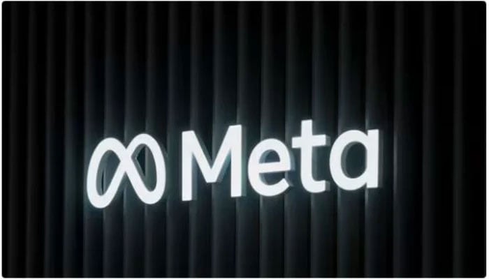 This photograph shows the logo of US multinational technology conglomerate Meta, taken on May 22, 2022. — AFP