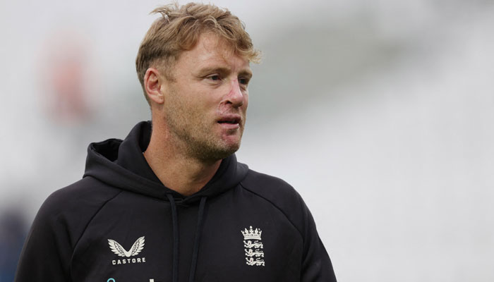 Former England cricketer Andrew Flintoff before the match against Sri Lanka on September 6, 2024. — Reuters