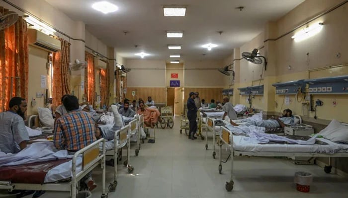 A representational image of a hospital ward. — AFP/File