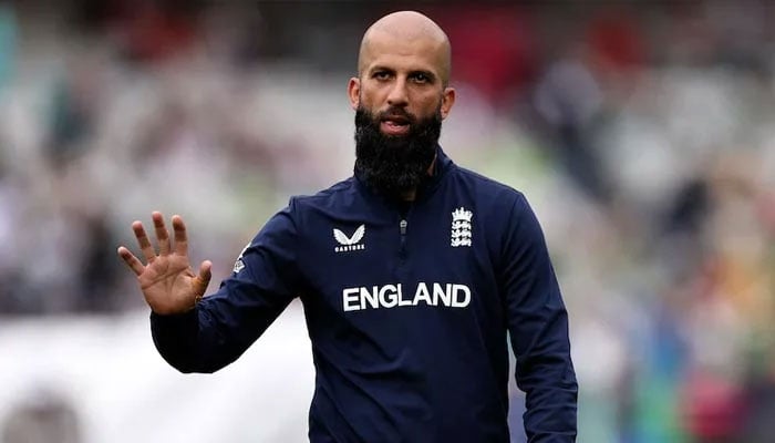 England´s World Cup-winner Moeen Ali waves hand in this image. — AFP/File