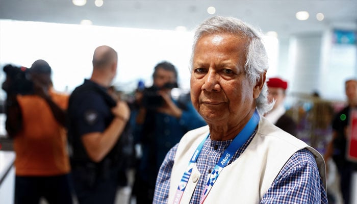 Nobel laureate Muhammad Yunus, who was recommended by Bangladeshi student leaders as the head of the interim government in Bangladesh, stands at Paris Charles de Gaulle airport in Roissy-en-France, France August 7, 2024. — Reuters