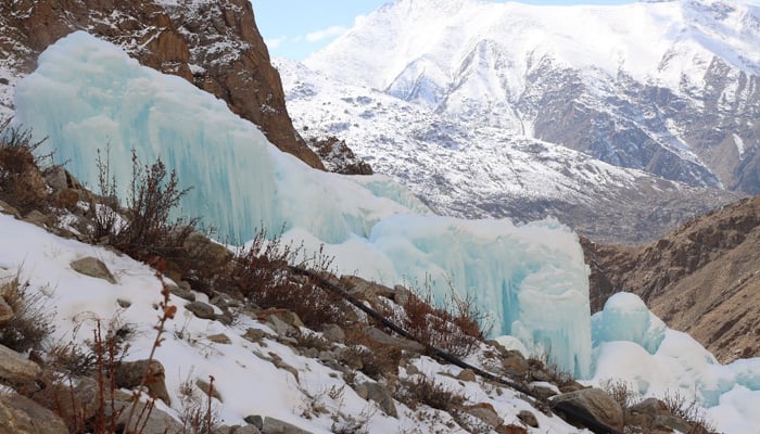 Glacier can be seen in this image. — UNDP website/File