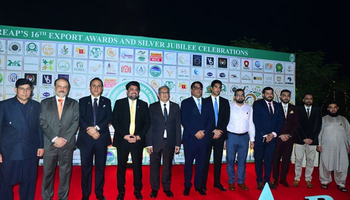 An image from the REAP export awards ceremony held in Karachi on September 9, 2024. — Facebook@RiceExportersAssociationofPakistanREAP