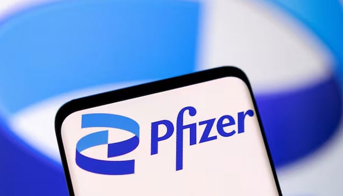 The Pfizer logo is seen in this illustration taken, on May 1, 2022. — Reuters