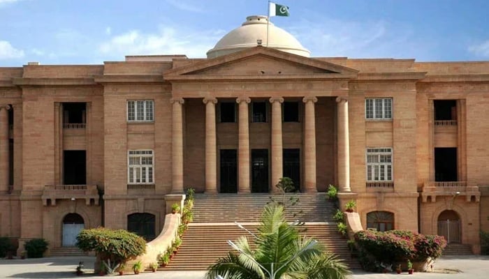 The Sindh High Court building in Karachi. — Facebook/@sindhhighcourt.gov.pk