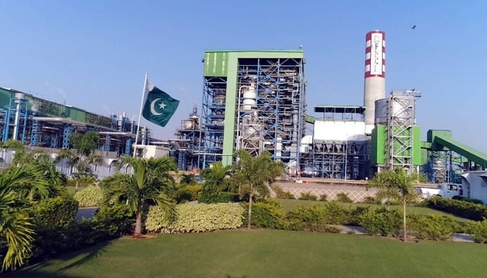 A photo of a Fauji Fertiliser Bin Qasim Ltd. plant. — FFBL