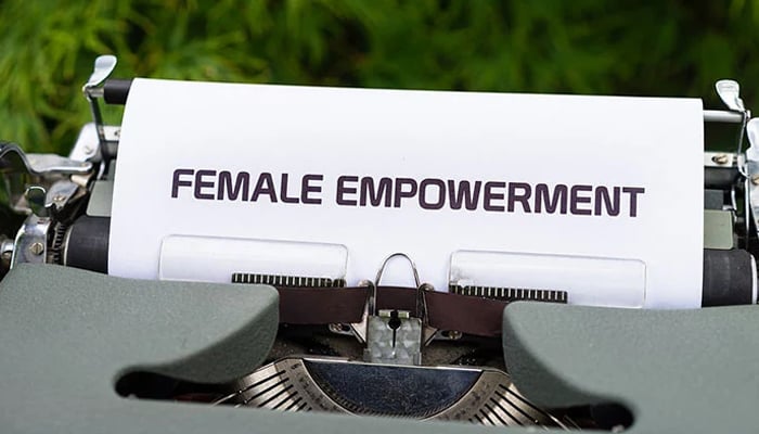 This representational image shows Female Empowerment written via a typewriter. — Unsplash/File