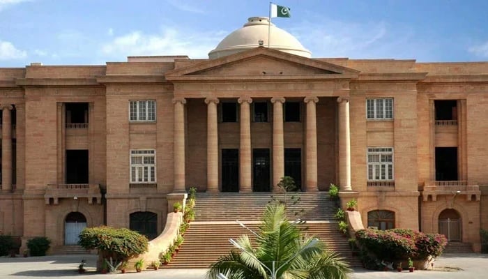 The Sindh High Court building in Karachi. — Facebook/@sindhhighcourt.gov.pk/File