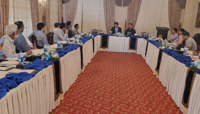 An image from a meeting of the SAP.— Facebook@SAPakistan/file