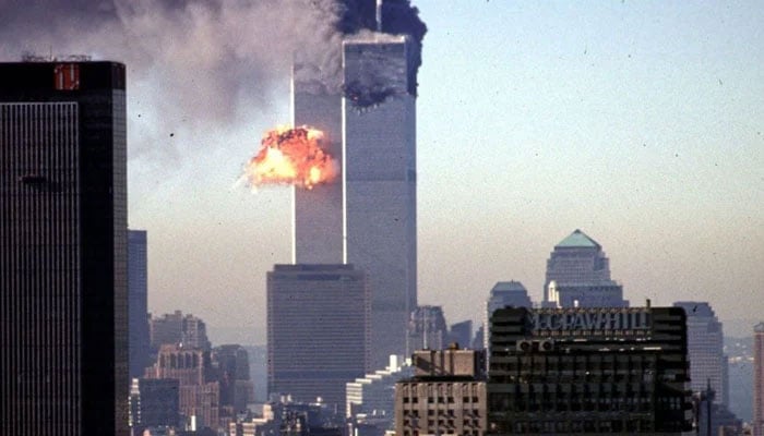 9/11 terrorist attacks on World Trade Center Twin Towers in New York. — AFP